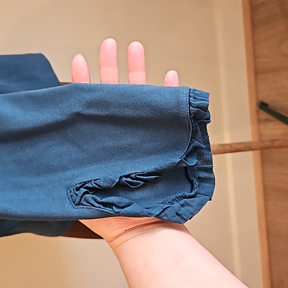 Zara - Size Small - Blue/Green Top - Picture 3 of 5